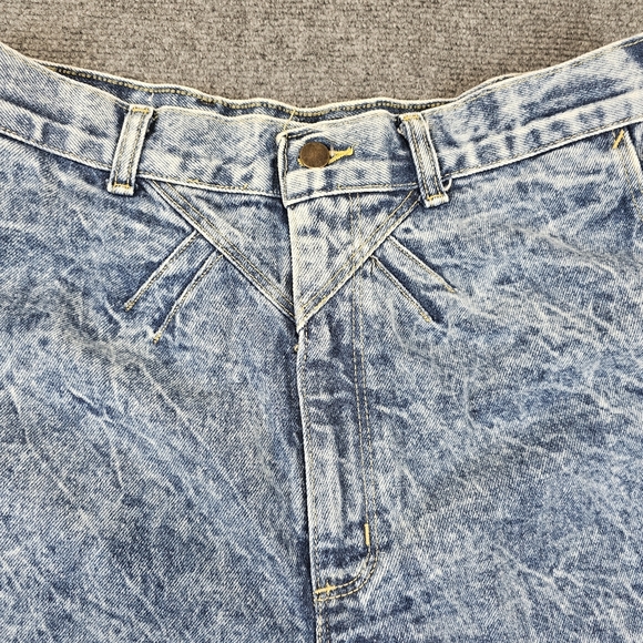 VTG RARE 80s Bon Jour Womens Acid Wash Tapered Mom Jeans Acid Wash 22 USA NWT - Picture 6 of 16